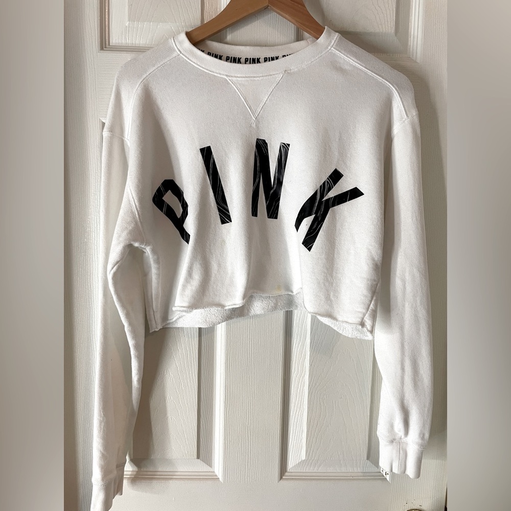 PINK Crop Top sweater Size XS